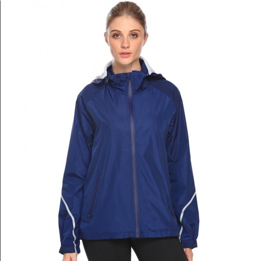 Women's Raincoat Outdoor Reflective Coat